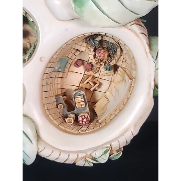 1999 Harmony Kingdom Garden 1829/3600 Home Sweet Home As Is No Lids Replacement - Picture 3 of 15